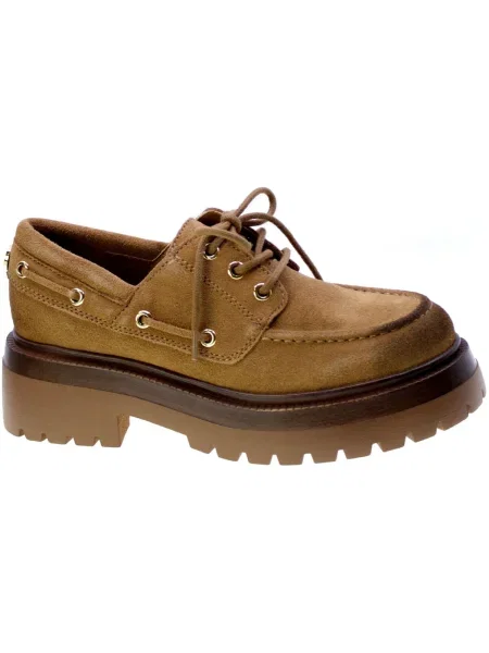 Pantofi Steve Madden din piele de căprioară bej