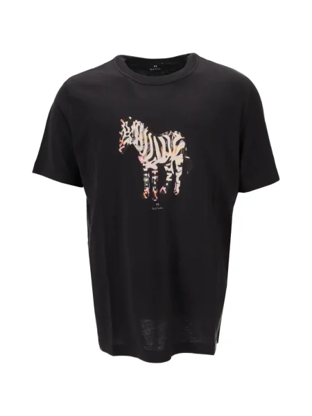 Tricou Paul Smith cu model zebră negru