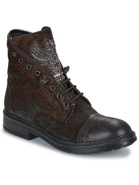 Kotníkové boty Fru.it hnědé