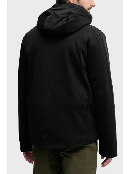 Куртка Ea7 Emporio Armani чорна