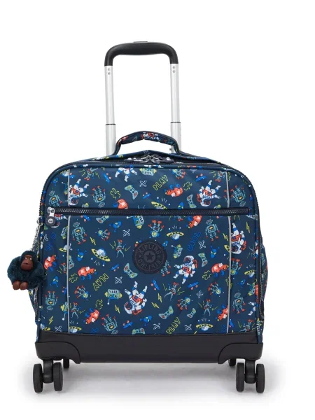 KIPLING Potovalna torba New Storia mornarska / kraljevo modra / rumena rdeča