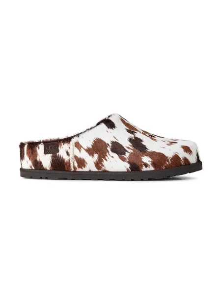 UGG șlapi pentru femei din piele întoarsă W Otzo Western Clog maro