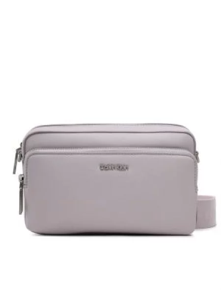 Pisemska torbica Calvin Klein vijolična