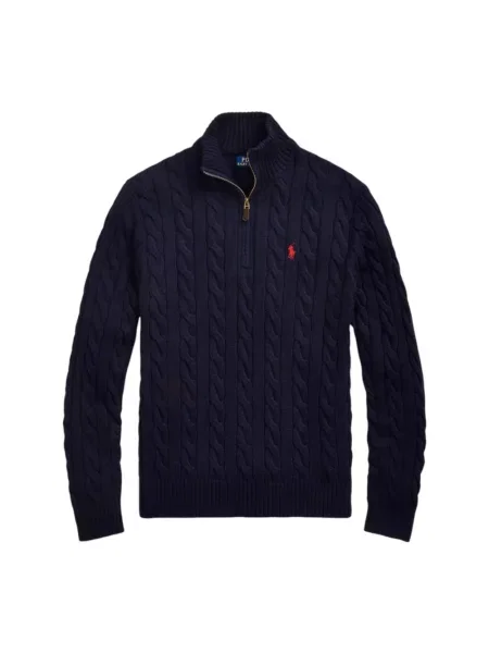 Dzianinowa bluza Polo Ralph Lauren szara