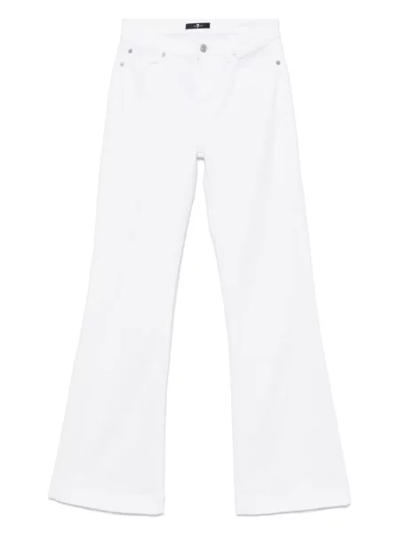 Pantaloni 7 For All Mankind alb