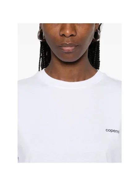 Coperni Koszulki Kobieta M Czarne T-shirty i Pola Crew Neck biały