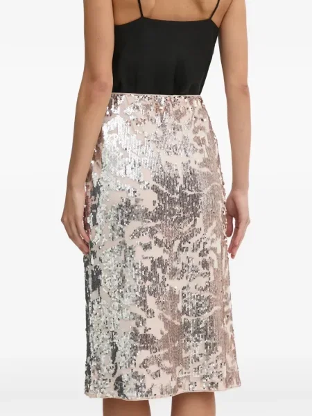 Миди пола Oui с пайети до коляното