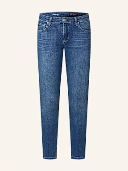 Ag Jeans Jeansy Skinny Legging Ankle blau