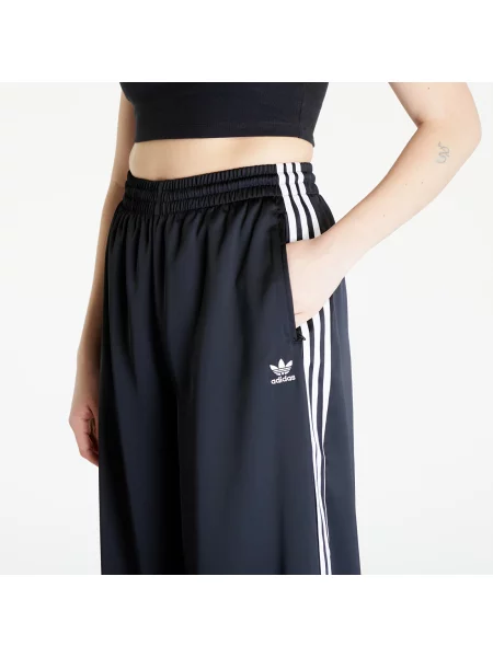 Сатенени панталони jogger Adidas Originals черно