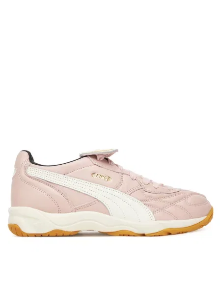 Puma sneakersy skórzane King Indoor różowy