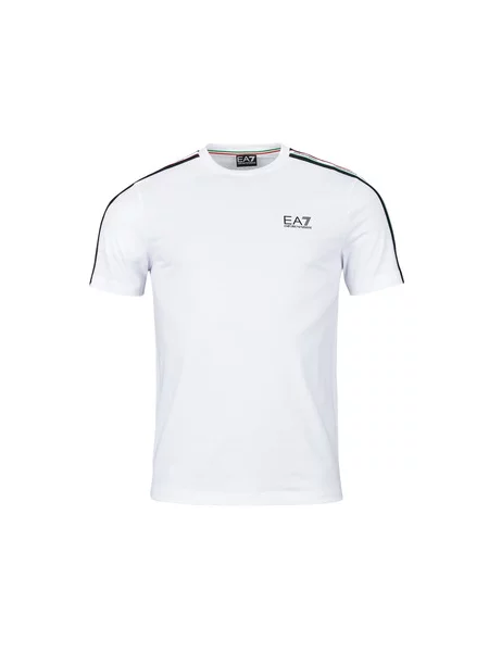 Majica Emporio Armani Ea7 s kratkimi rokavi bela