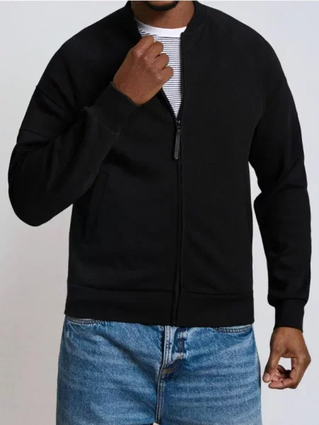 Kurtka bomber Sinsay czarny