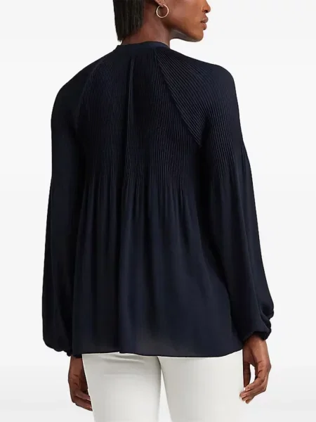 Blúz Lauren Ralph Lauren kék