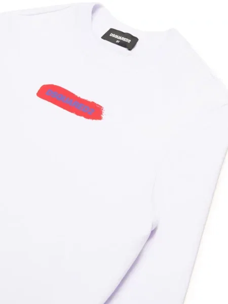 Bluza dziecięca Dsquared2 biała