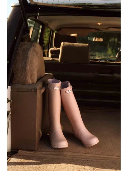 Hunter Cizme de cauciuc roz