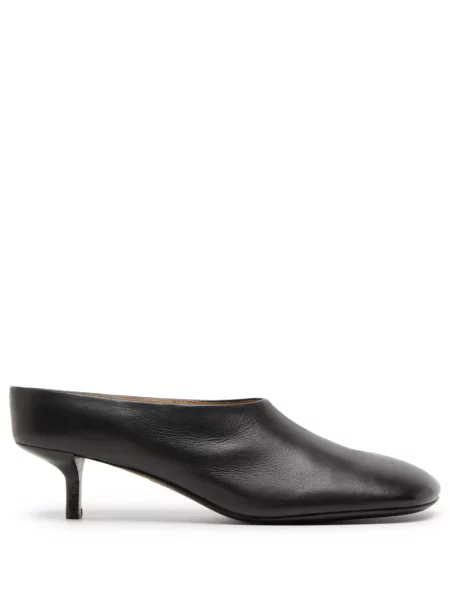 Papuci tip mules Marsell negru