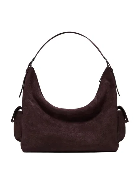 Bershka Nakupovalna torba čokolada