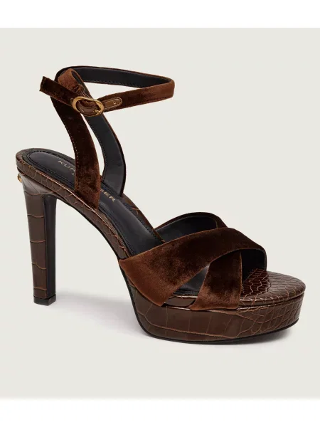 Kurt Geiger Sandale cu subțire Sherbert maro