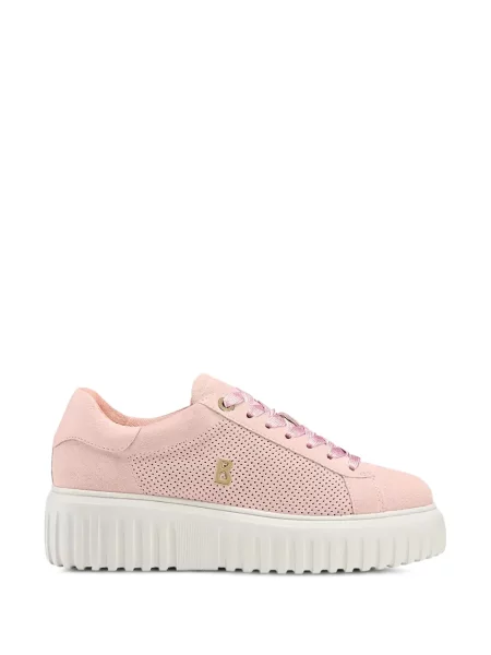 Sneakerși Bogner cu platformă roz