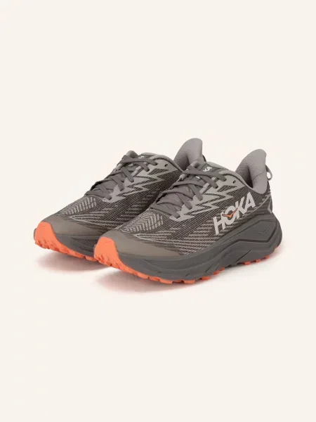 Hoka Buty Do Biegania W Terenie Challenger 8 Gtx grau białe