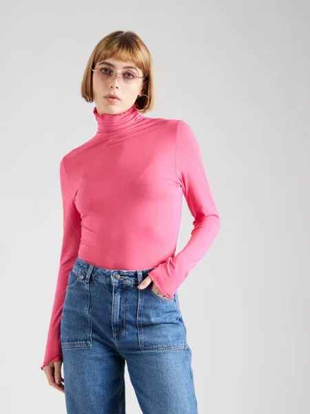 CATWALK JUNKIE Tricou ZIPPY deschis roz