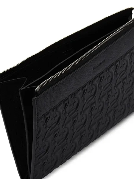 Geantă Ferragamo din piele negru