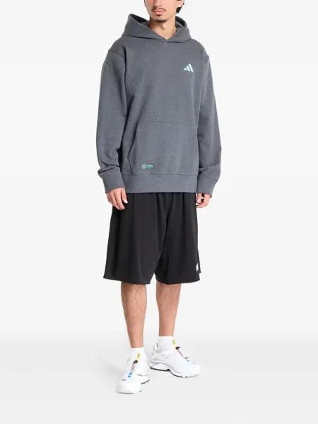 Top sport Adidas cu dungi de catifea cord tenis albastru