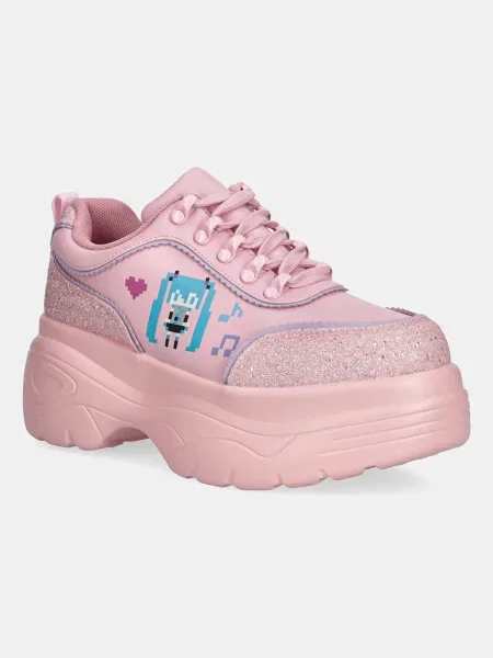 Маратонки Koi Footwear Virtual Diva x Hatsune Miku розово