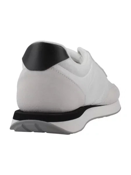 Pantofi Calvin Klein Jeans cu șireturi retro din dantelă alb