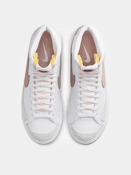 NIKE ­ Кеды высокие білі