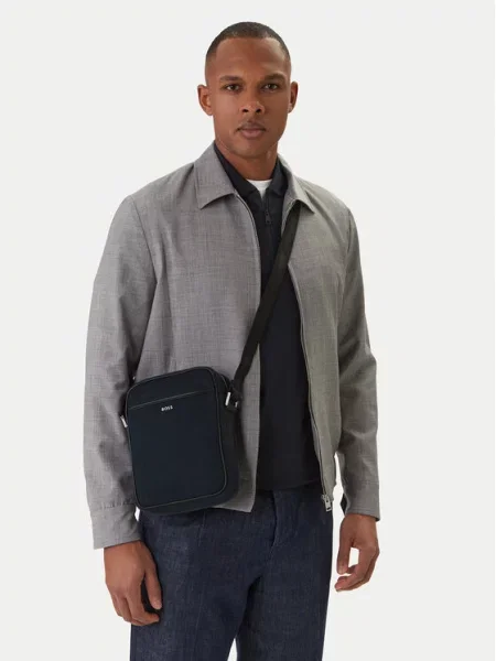 BOSS Torbica za okrog pasu Dakkar Mornarsko modra