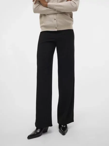 Брюки-палаццо Vero Moda черный