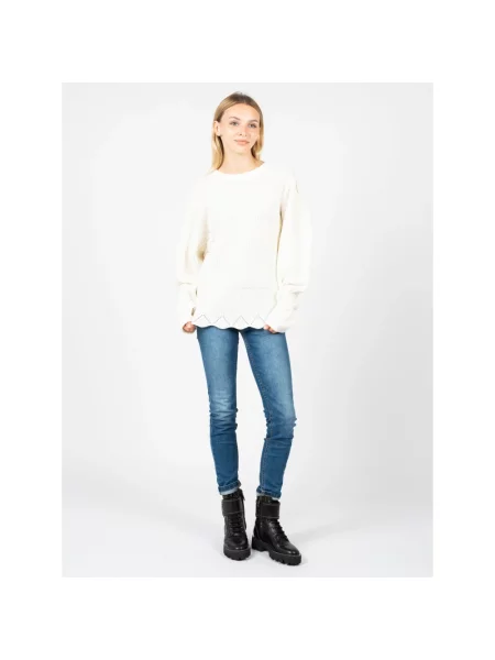 Sweter Silvian Heach biały