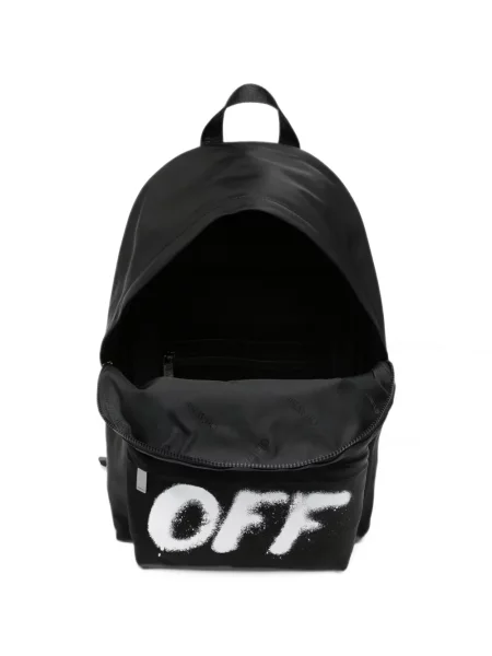 Rucsac Off-white cu imagine alb