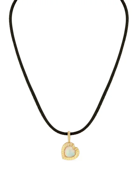 Pandantiv Lizzie Mandler Fine Jewelry cu motiv cu inimi galben