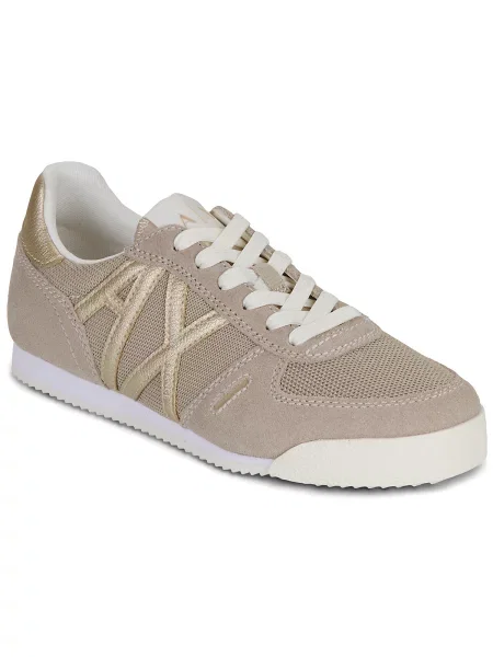 Tenisky Armani Exchange béžová