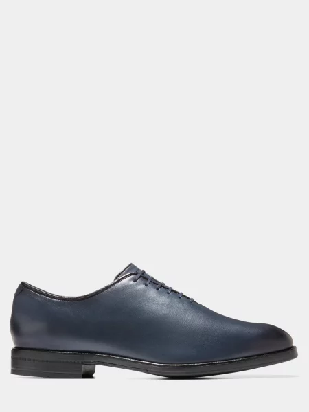 Шкіряні Оксфорди Cole Haan синій