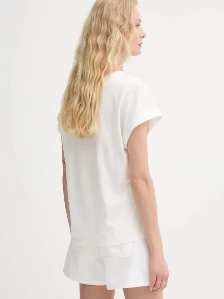 Morgan tricou DSUNSET alb