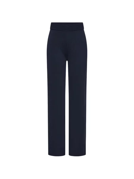 Pantaloni Rebecca Vallance tricotate albastru