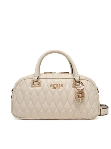 Дамска чанта Guess Valla Екрю