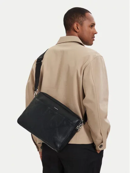 Calvin Klein Geantă laptop negru