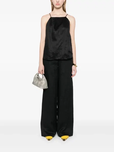 Pantaloni palazzo Max Mara negru