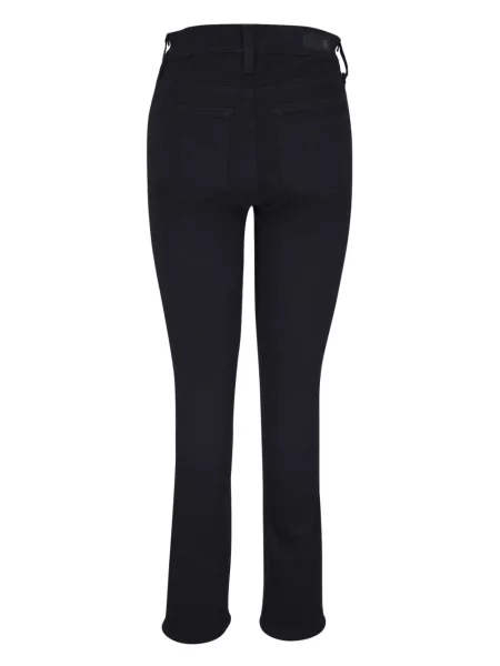 Straight fit džíny Ag Jeans černé
