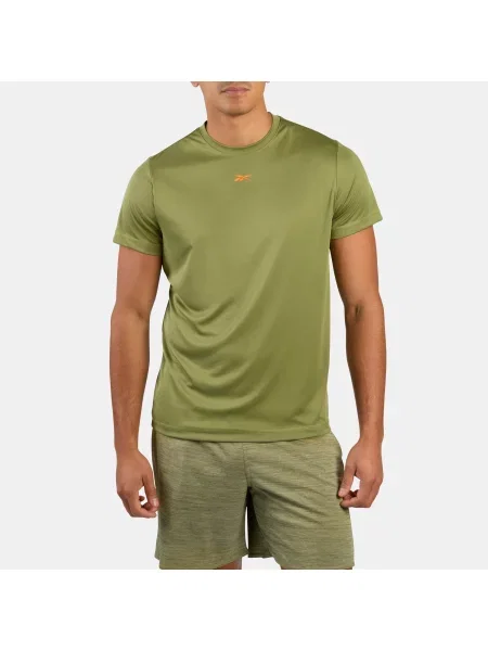 Reebok ID Train koszulka techniczna z krótkim rękawemunisex Grit Green Size: M zielona