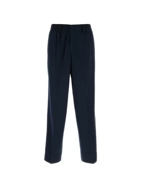 Pantaloni Cellar Door din țesătură twill albastru