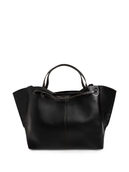 Geantă shopper Max Mara din piele negru