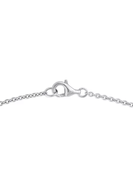Colier Lb Exclusive cu motiv cu inimi alb