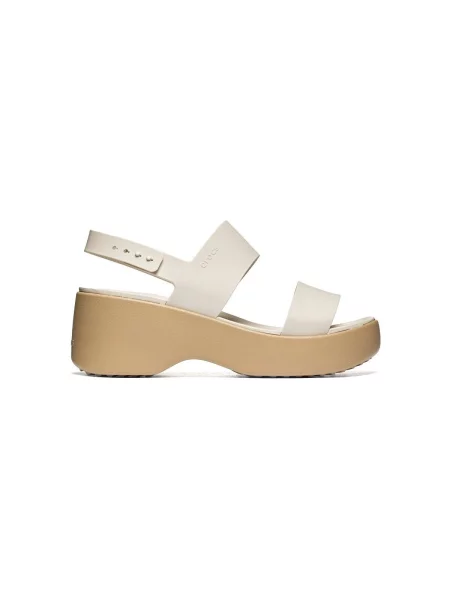 Crocs Sandale Brooklyn Sky Sandal Bej alb