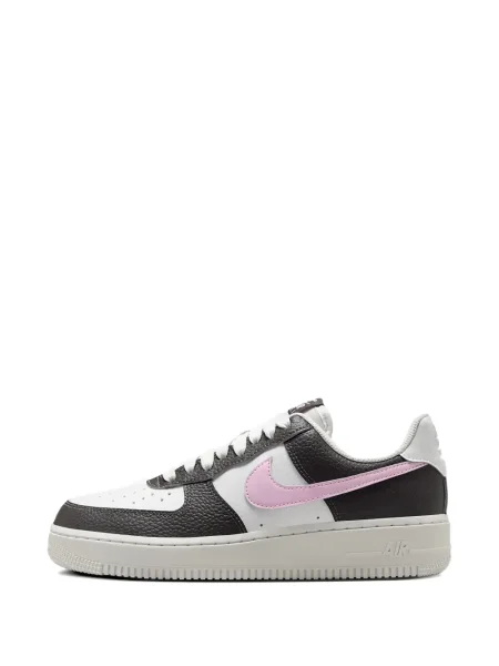 Sneakerși Nike Dunk cu perforații cu autograf alb