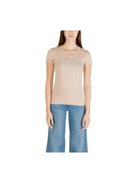 Guess T-Shirt beżowy